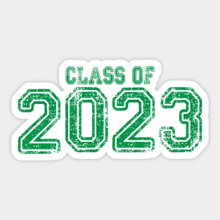 Varsity Green Class of 2023 Sticker